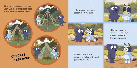 Bingo i Bluey Kemping Moja czytanka opowiadania