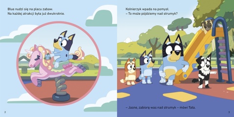 Bingo i Bluey Strumyk Moja czytanka opowiadania