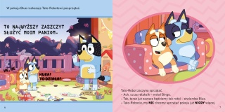 Bingo i Bluey Tato-Robot Moja czytanka opowiadania