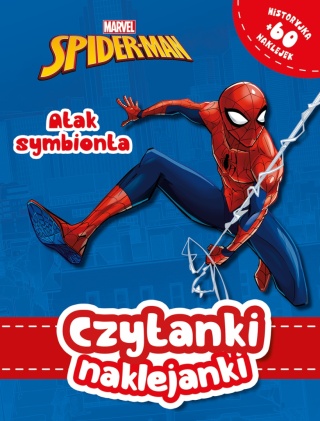 Czytanki naklejanki Atak Symbionta Spiderman 60 naklejek