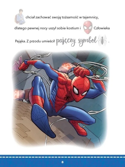 Czytanki naklejanki Mam supermoce ! Spiderman 60 naklejek