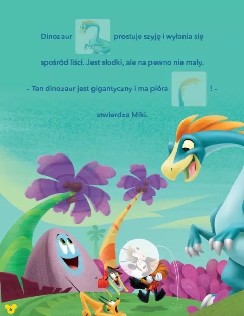 Czytanki naklejanki myszka Mickey Miki nowy kolega 60 naklejek