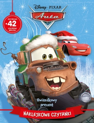 Czytanki naklejanki naklejkowe Auta Zygzak McQueen Gwiazdkowy prezent