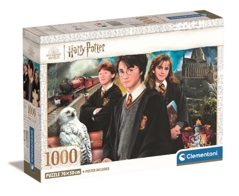 Harry Potter Hogwart Express 70x50cm Puzzle Clementoni 1000 EL 39862