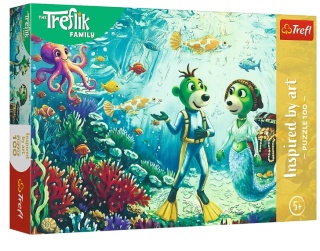 Inspired By Art Magia głębin Trefliki Puzzle Trefl 100 EL