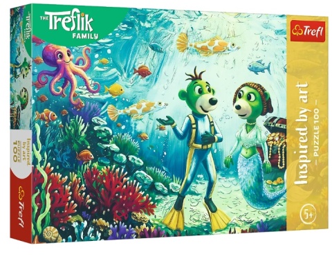 Inspired By Art Magia głębin Trefliki Puzzle Trefl 100 EL