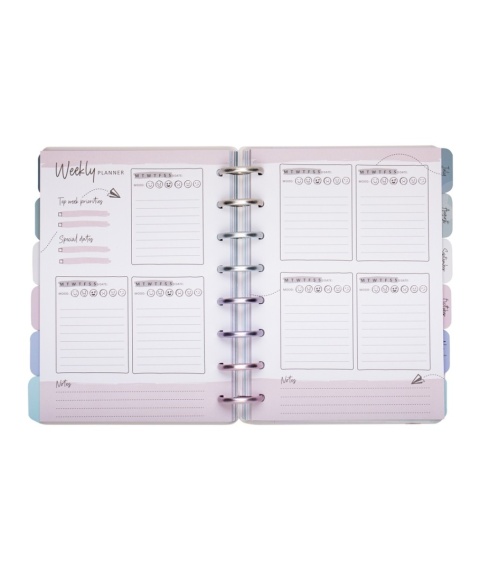 LILO I STITCH notes kołonotatnik planer kalendarz zapinany na gumkę