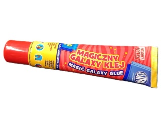 Klej uniwersalny magiczny w tubce GALAXY do papieru drewna ceramiki tkanin styropian