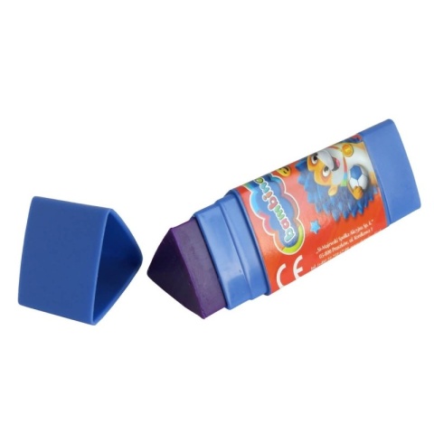 Klej w sztyfcie Bambino 12g fioletowy trójkątny znikający