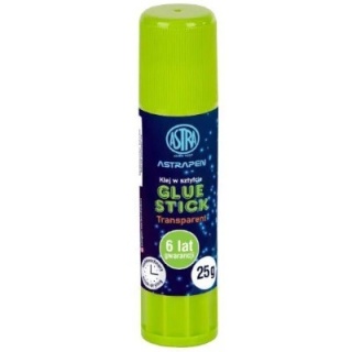 Klej w sztyfcie do papieru i tektury szkolny Astra Astrapen 25g