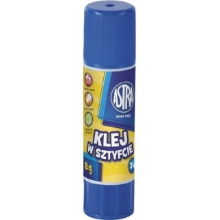 Klej w sztyfcie do papieru i tektury Astra 8g