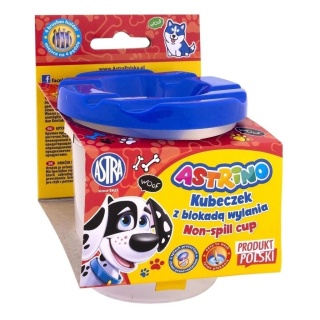 Kubek niekapek z blokadą wylania do farb Astrino ASTRA