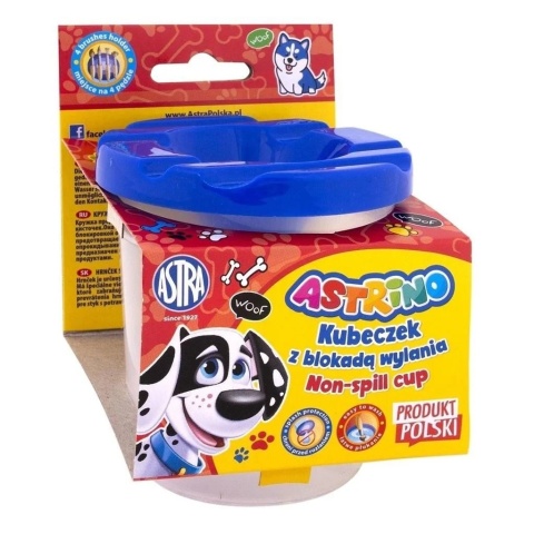 Kubek niekapek z blokadą wylania do farb Astrino ASTRA