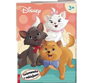 Disney Classic korki kolorowanka z naklejkami