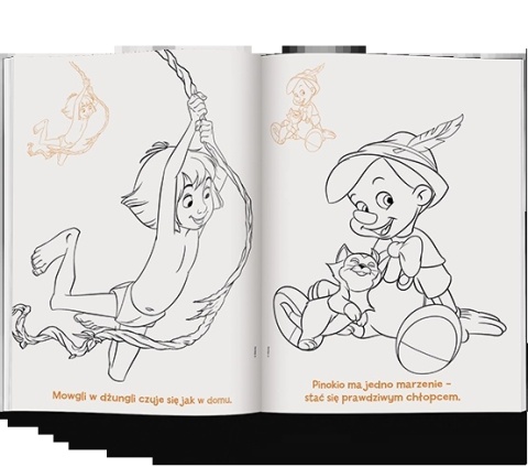 Disney Classic korki kolorowanka z naklejkami