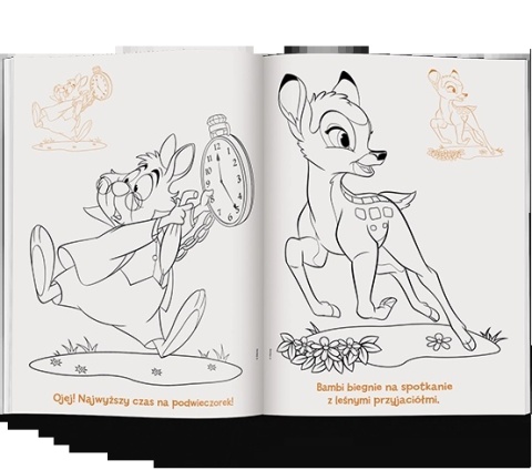 Disney Classic korki kolorowanka z naklejkami