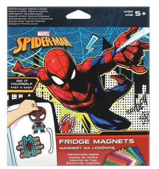 Magnesy do tablicy magnetycznej na lodówkę SPIDERMAN 4 szt