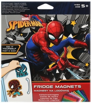 Magnesy do tablicy magnetycznej na lodówkę SPIDERMAN 4 szt