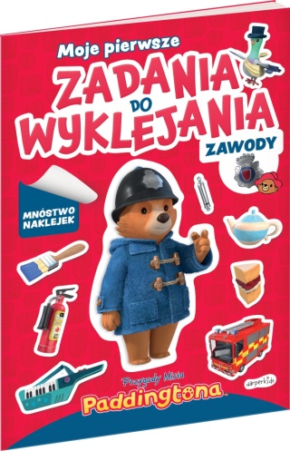 Padington zawody książka zadania do wyklejania naklejki rebusy zagadki