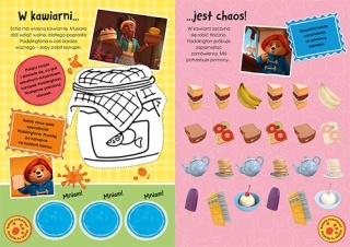 Padington zawody książka zadania do wyklejania naklejki rebusy zagadki