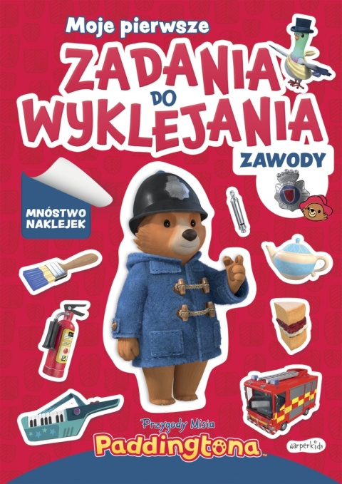 Padington zawody książka zadania do wyklejania naklejki rebusy zagadki