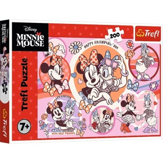 Zwyczaje Myszki Minnie Puzzle TREFL 200 EL 13343