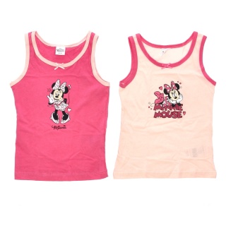 Podkoszulek dziecięcy Myszka Minnie podkoszulka koszulka 2-PAK 98/104