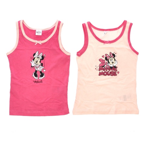 Podkoszulek dziecięcy Myszka Minnie podkoszulka koszulka 2-PAK 98/104