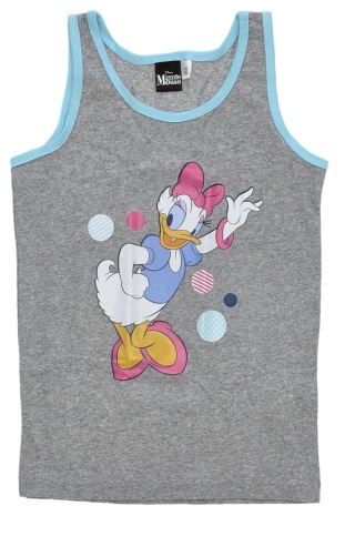 Podkoszulek na ramiączkach MYSZKA MINNIE dziecięca bawełniana 2-PAK 122/128