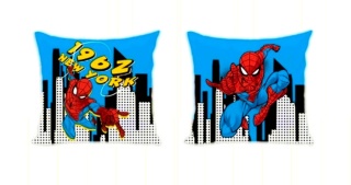 Poszewka na poduszkę jasiek Spiderman dziecięca 40x40 velvet
