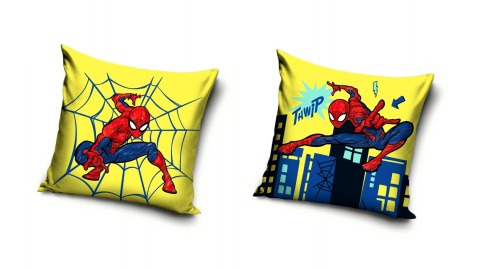 Poszewka na poduszkę jasiek Spiderman dziecięca 40x40 velvet