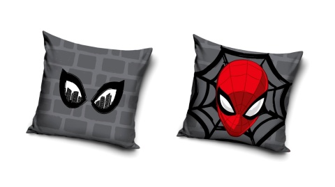 Poszewka na poduszkę jasiek Spiderman dziecięca 40x40 velvet
