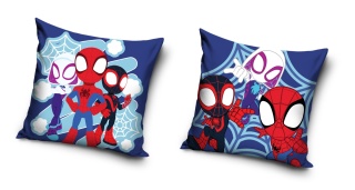 Poszewka na poduszkę jasiek Spidey i super kumple dziecięca 40x40 velvet