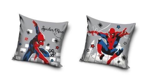 Poszewka na poduszkę jasiek Spiderman dziecięca 40x40 velvet