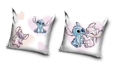 Poszewka na poduszkę jasiek Stitch dziecięca 40x40 velvet