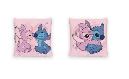 Poszewka na poduszkę jasiek Stitch dziecięca 40x40 velvet