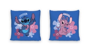 Poszewka na poduszkę jasiek Stitch dziecięca 40x40 velvet