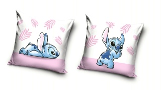 Poszewka na poduszkę jasiek Stitch dziecięca 40x40 velvet