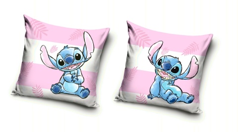 Poszewka na poduszkę jasiek Stitch dziecięca 40x40 velvet