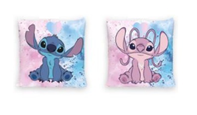 Poszewka na poduszkę jasiek Stitch dziecięca 40x40 velvet