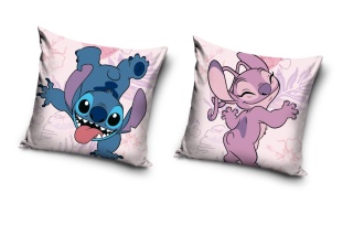 Poszewka na poduszkę jasiek Stitch dziecięca 40x40 velvet