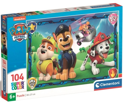 Psi Patrol Marshall Rubble Chase Marshall Puzzle Clementoni 104 EL 27177