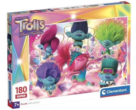 Puzzle Clementoni TROLLE 180 EL MAXI 33,5x48,5cm 29069