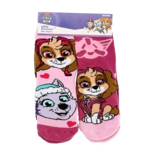 Skarpetki dziecięce Psi Patrol skarpety antypoślizgowe frotte ABS 2-pak 27-30