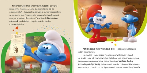 Smerfy Sensacyjny Temat moja czytanka