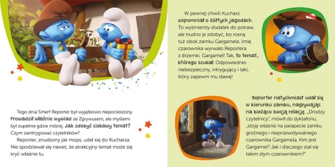Smerfy Sensacyjny Temat moja czytanka