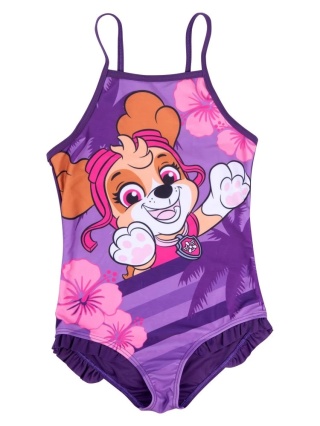Strój kąpielowy dziecięcy Psi Patrol jednoczęściowy dla dziewczynki 98/104