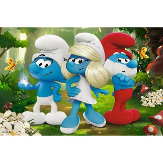 Smerfy Zaczarowany Las Trefl Puzzle 60 EL 17414