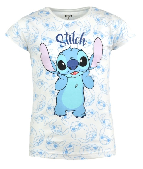 T-shirt dziecięcy LILO STICH bluzka dziewczęca bawełniana STICZ Stitch 128