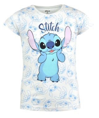 T-shirt dziecięcy LILO STICH bluzka dziewczęca bawełniana STICZ Stitch 152